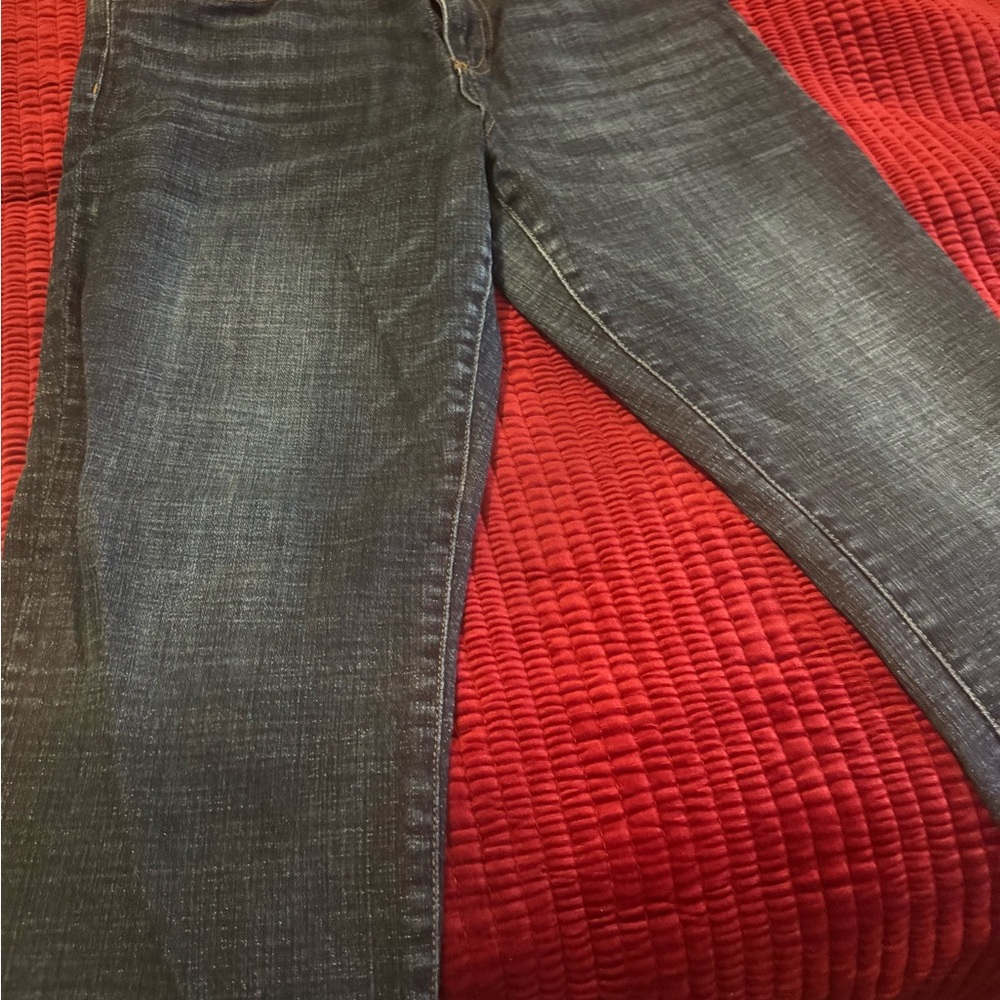 Kut from the Kloth Dark Wash Straight Leg Jeans
